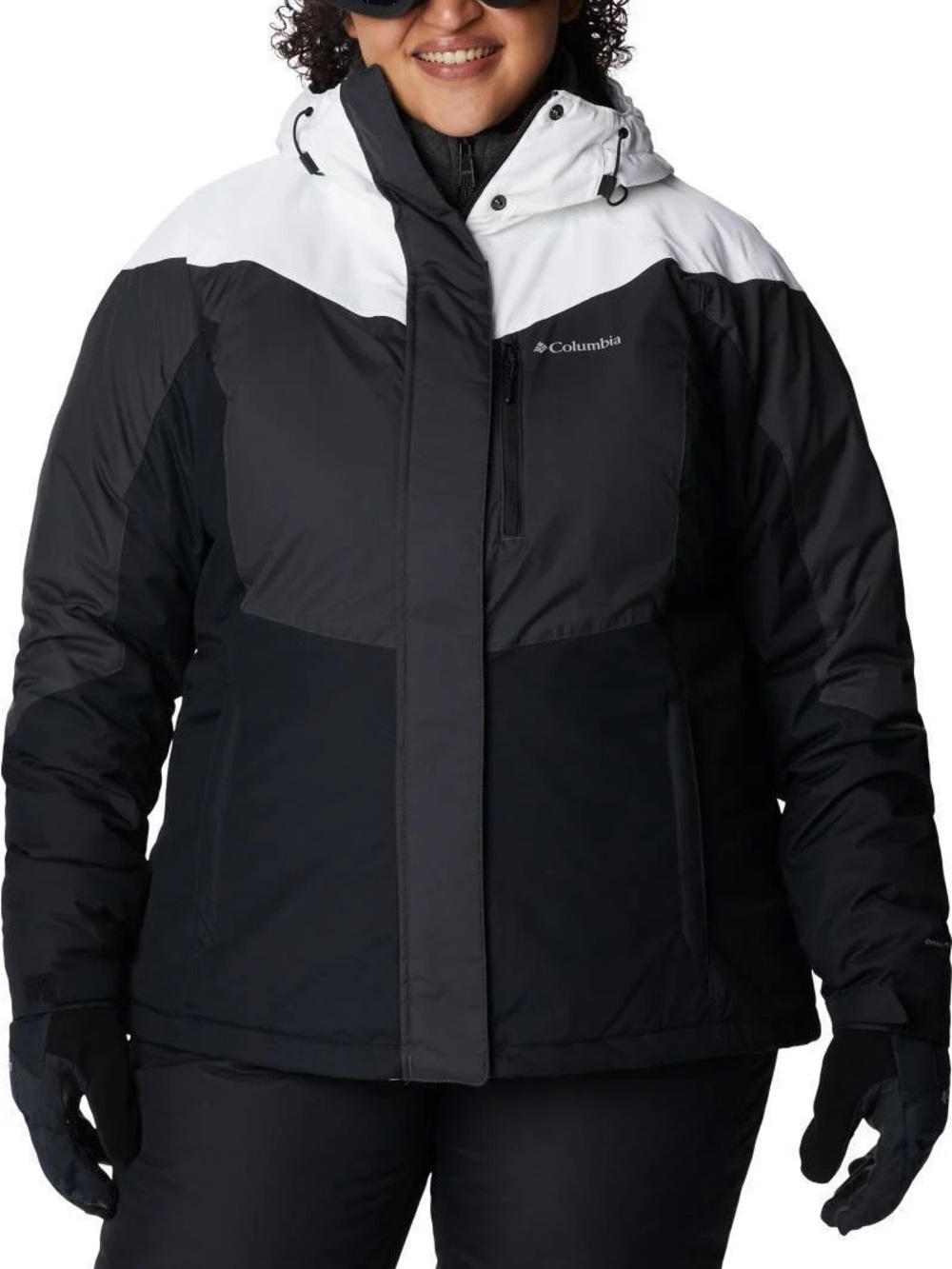 Columbia Black and White Women's Ski Jacket